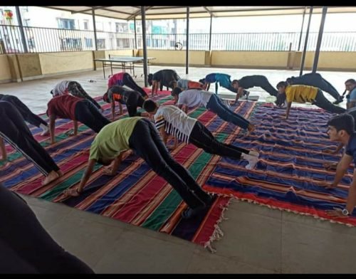Yoga activity 2021-2022 (Std IX)