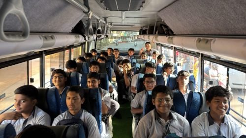 Environmental Applications and Geography Educational field trip to Betul Jetty and river Sal by std Xth