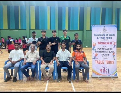 Our Under-17 Boys Table Tennis Team secured 1st Place at the DSYA Interschool Table Tennis Tournament at the Taluka Level.With this outstanding achievement, the team has qualified for the State Championship!