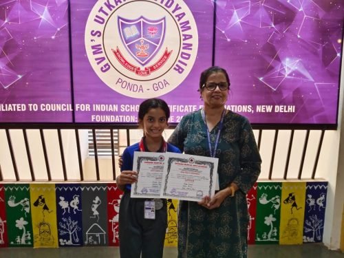 Anika kunde has won 1st Place – Kata (Orange Belt) 2nd Place – Sparring (Yellow/Orange Belt)at OMAA Invitational Karate Championship 2026, Held at: Indoor Stadium, Ponda, Goa, Organized by: Okinawa Martial Arts Academy.