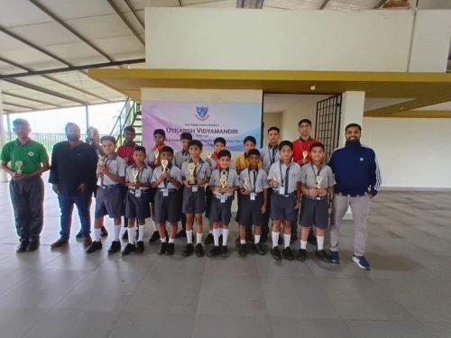 GVM's Chess in school tournament winners category U14 Boys