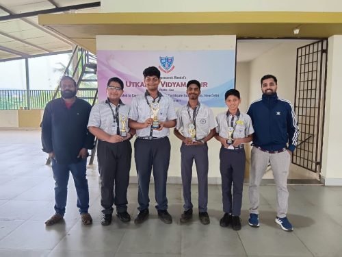 GVM's Chess in school tournament winners category U17 Boys
