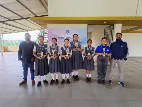 GVM's Chess in school tournament winners category U17 Girls