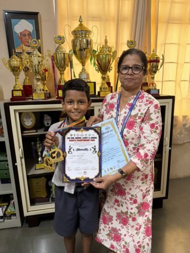 Shivansh Sanket Talekar! Proud to celebrate an incredible achievement! Gold Medal – TKAG District Karate Championship 2026 (10 Years Male GBP – Kumite) Gold Medal – TKAG District Karate Championship 2026 (-30 kg, 10 Years Male GBP – Kumite)Represented Goa at the KIO Sub Junior, Cadet & Junior Karate Championship 2026 held in Dehradun, Uttarakhand.