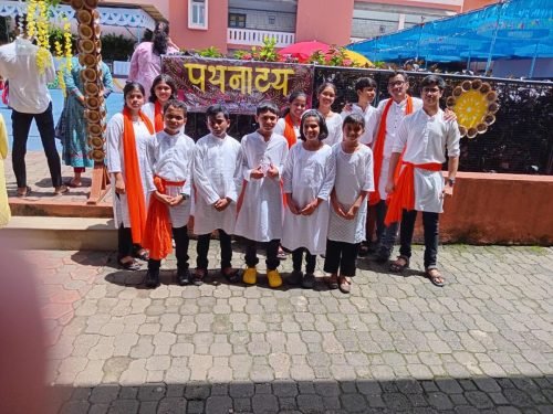 All Goa Konkani Street Play Competition 2024: Aadhya Sinai Priolkar, Tanvesh Gaude, Avnish Naik, Soumya Prabhugaonkar, Palak Prabhu, Anvay Borkar, Sharvi Gaunekar, Ayushi Naik, Rohan Haldanker, Anjali Kamat, Vedant Manerikar, Yashdeep Bhaukar secured 2nd place in All Goa Konkani Street Play Competition 2024 held at Manovikas English Medium School, Margao on 28th September.