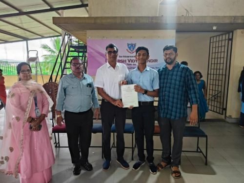 We at GVM’s Utkarsh Vidyamandir are pleased and honoured to announce that our students of ICSE year 2024 have been recognised and honoured with a prestigious certificate by CISCE for their academic performance and for being among the 0.1% of successful candidates in the ICSE year 2024 Examination in a particular subject. Rizan Shaikh and Durva Salil Bellekar for Environmental Applications, Diya Pradeepkumar Pandey for French and Chinmayi Anup Netalkar for Computer Applications are the recipients of the prestigious certificates. The President of GVM’s General Body Shri Bhaskar Khandeparkar, Chairman of GVM’s Working Committee Shri Krishna Shetye, Vice Chairman Shri Ashok Nagvenkar,members of working committee, Principal and Staff of GVM’s Utkarsh Vidyamandir extend blessings and congratulations to the students for their outstanding achievement.