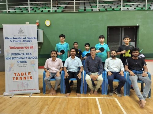 Secured 1st place in interschool table tennis tournament in U14 Boys category  Participants - Aayush Sahakari, Tanish Gaude, Avaneesh Desai, Shivam Kamat, Adi Tirvir