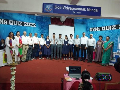 Utkarsh Vidyamandir secured third place at GVM's Quiz Competition 2022-2023