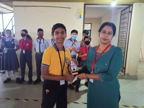 Vrishin Kumharan got an Appreciation award for participation in a Chess tournament.