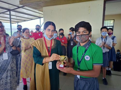 Maiyam Gaunkar participated in अखिल गोंय कोंकणी पथनाट्य सर्त organised by Manovikas School, Margao